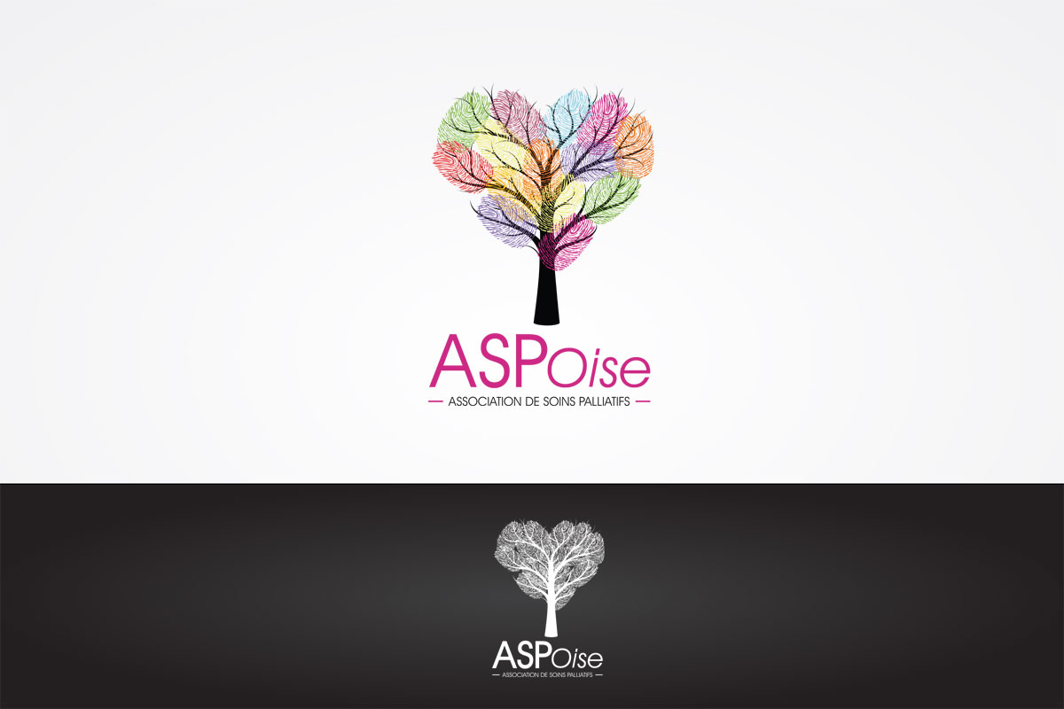 Logo sur-mesure Asp Oise par notre studio graphique de Chantilly