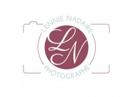Logo sur-mesure créé par Perrine HENOCQ, graphiste freelance à Chantilly, pour Lennie photographe